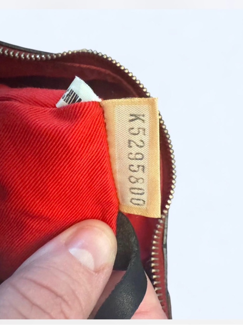 Dooney & Bourke Vintage Tan Canvas & Brown Leather Slouchy Hobo Bag - Picture 5 of 5